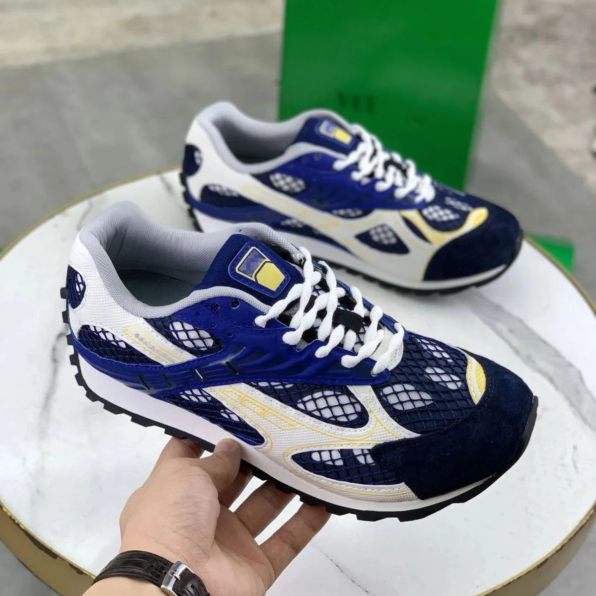 Luxury Designer BV Shoes Casual Training Sneakers for Men and Women Bottegas High Quality Leather Running Venetas Orbit Shoes