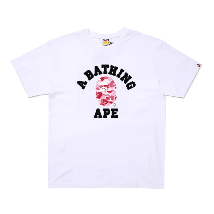 2026 1:1 High Version Letter Printing Bathing Ape Shirt Fashion Designer Hot Sell T-Shirt Men Printed Bapees Trendy T Shirt