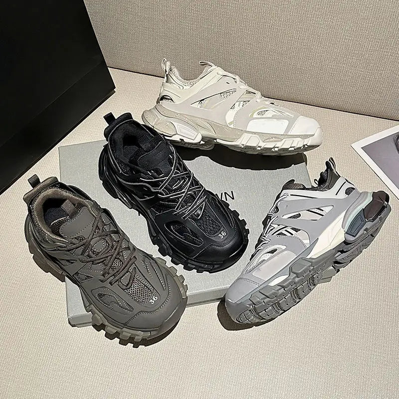 Wholesale Custom Logo Thick Casual Trade Men's Sports Shoes Women's Fashion Shoes