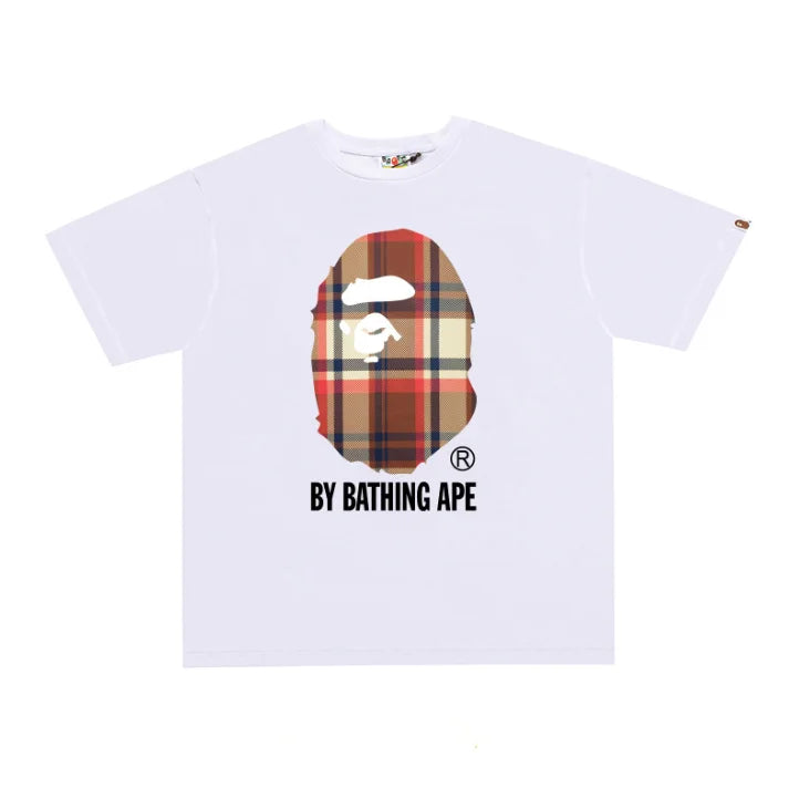 2026 1:1 High Version Letter Printing Bathing Ape Shirt Fashion Designer Hot Sell T-Shirt Men Printed Bapees Trendy T Shirt