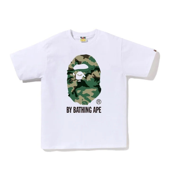 2026 1:1 High Version Letter Printing Bathing Ape Shirt Fashion Designer Hot Sell T-Shirt Men Printed Bapees Trendy T Shirt