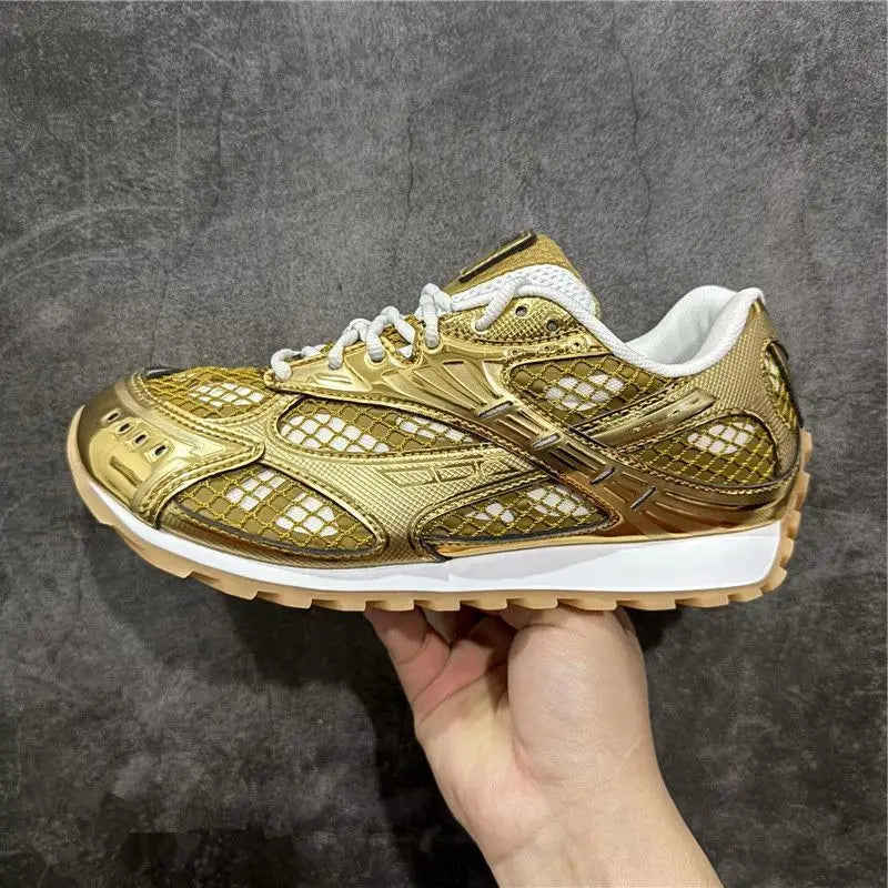 Luxury Designer BV Shoes Casual Training Sneakers for Men and Women Bottegas High Quality Leather Running Venetas Orbit Shoes