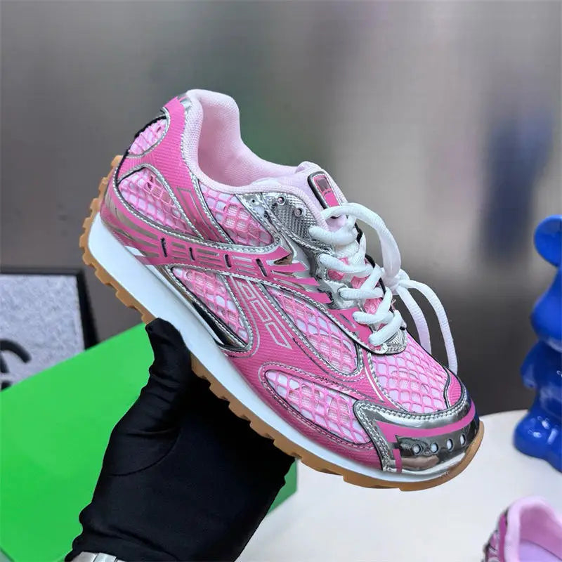Luxury Designer BV Shoes Casual Training Sneakers for Men and Women Bottegas High Quality Leather Running Venetas Orbit Shoes