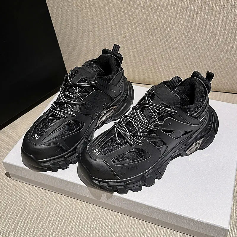 Wholesale Custom Logo Thick Casual Trade Men's Sports Shoes Women's Fashion Shoes