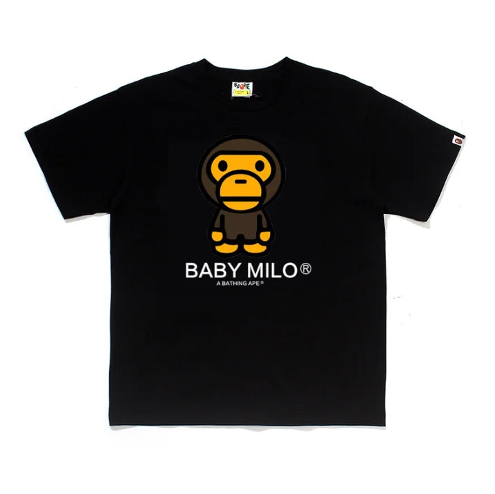 2026 1:1 High Version Letter Printing Bathing Ape Shirt Fashion Designer Hot Sell T-Shirt Men Printed Bapees Trendy T Shirt