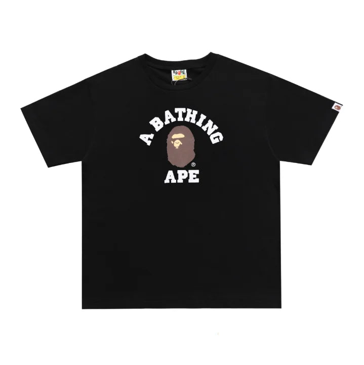 2026 1:1 High Version Letter Printing Bathing Ape Shirt Fashion Designer Hot Sell T-Shirt Men Printed Bapees Trendy T Shirt