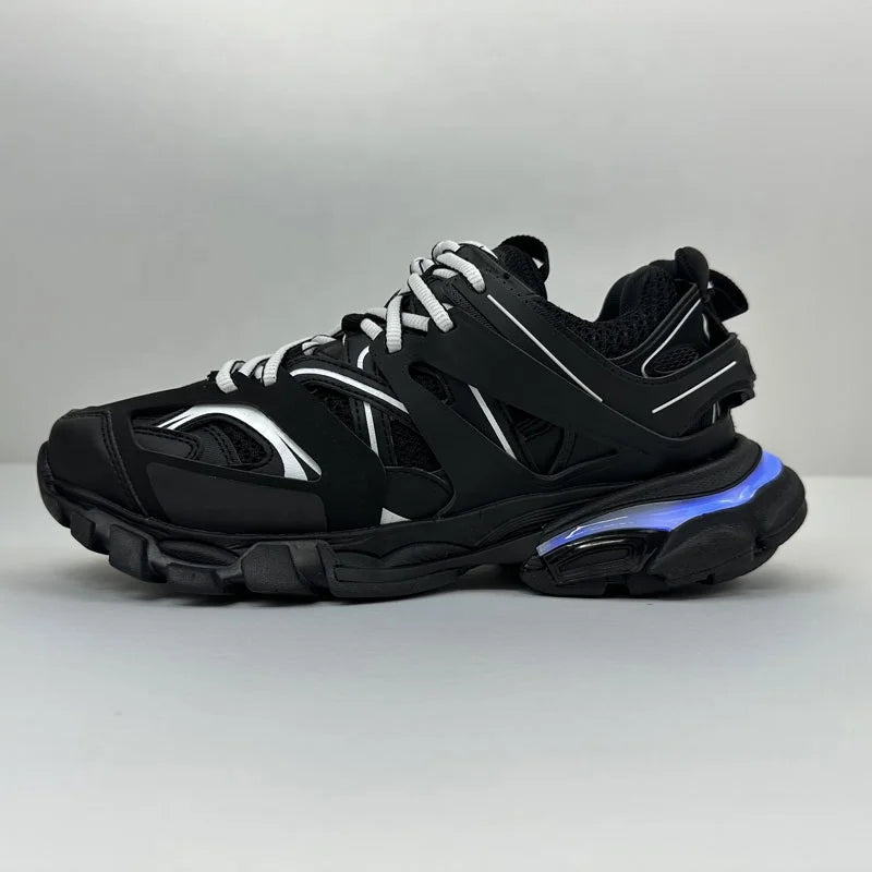 Top Quality Fashion Unisex Breathable Sneakers Walking Style Casual Men's Shoes With Lights
