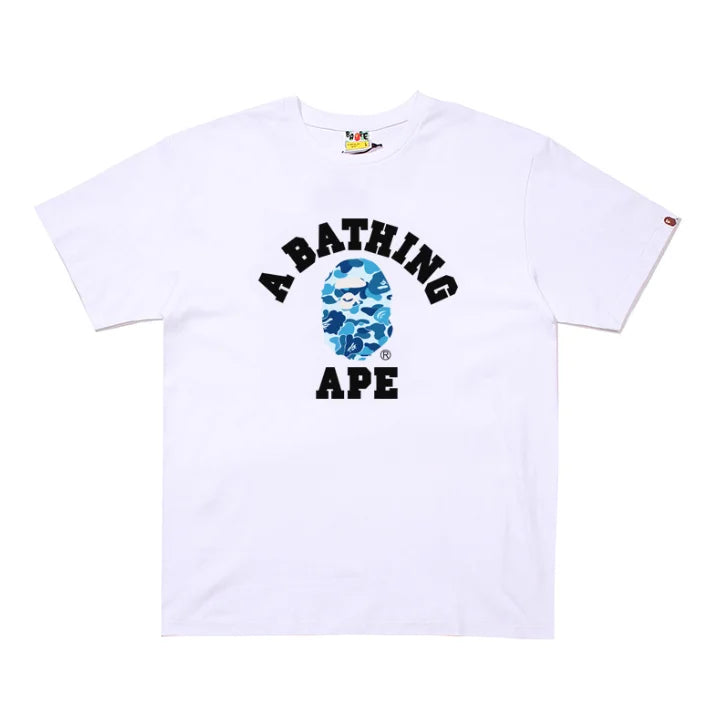 2026 1:1 High Version Letter Printing Bathing Ape Shirt Fashion Designer Hot Sell T-Shirt Men Printed Bapees Trendy T Shirt