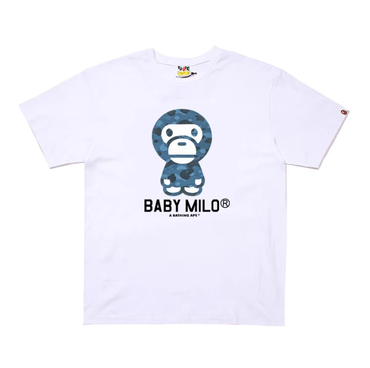 2026 1:1 High Version Letter Printing Bathing Ape Shirt Fashion Designer Hot Sell T-Shirt Men Printed Bapees Trendy T Shirt