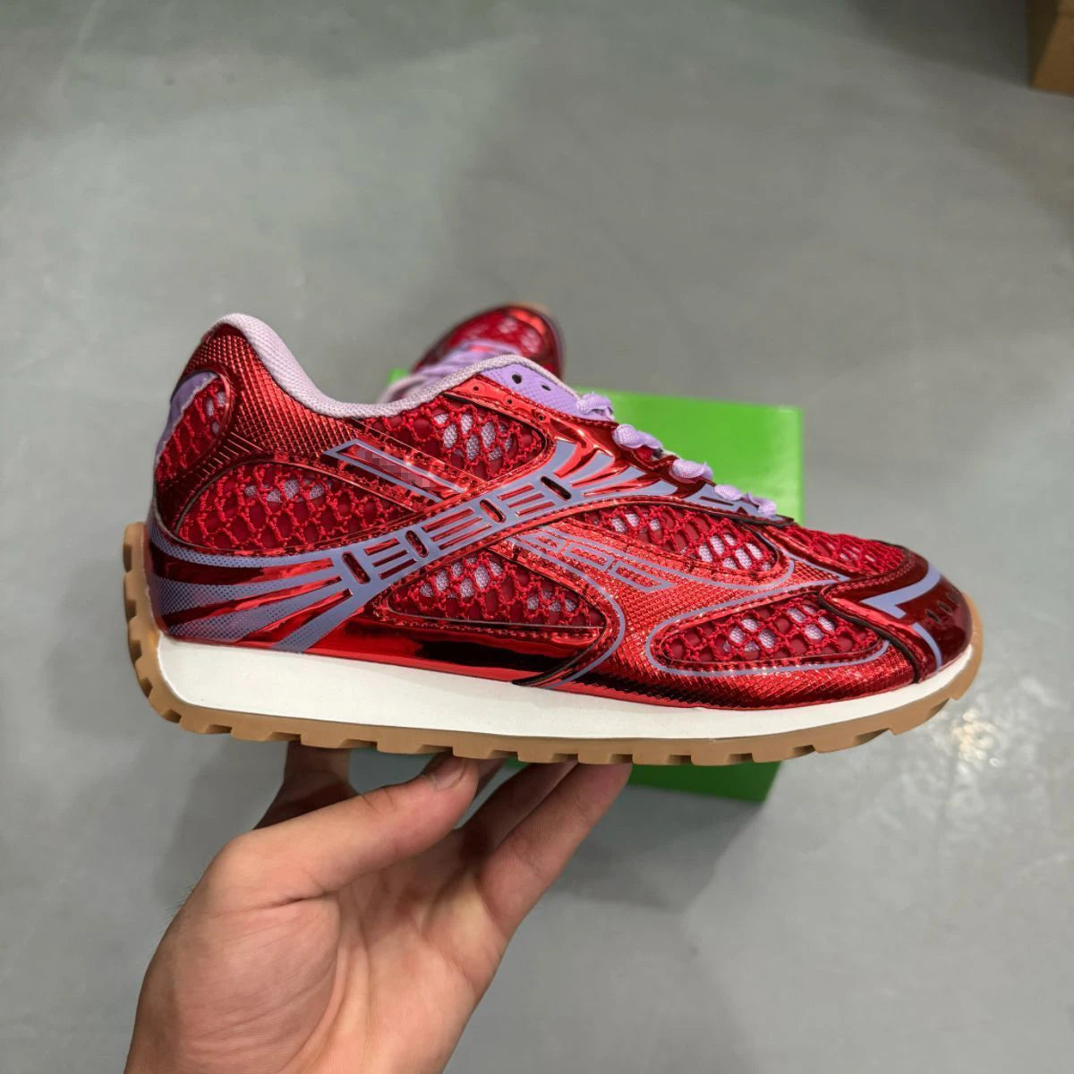 Luxury Designer BV Shoes Casual Training Sneakers for Men and Women Bottegas High Quality Leather Running Venetas Orbit Shoes