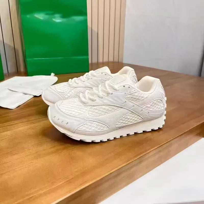 Luxury Designer BV Shoes Casual Training Sneakers for Men and Women Bottegas High Quality Leather Running Venetas Orbit Shoes