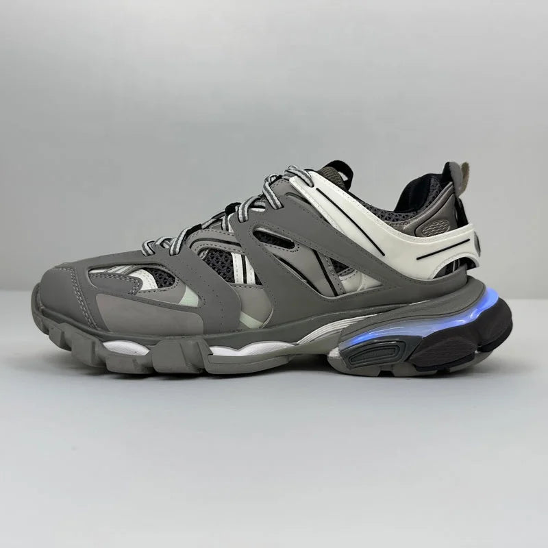Top Quality Fashion Unisex Breathable Sneakers Walking Style Casual Men's Shoes With Lights