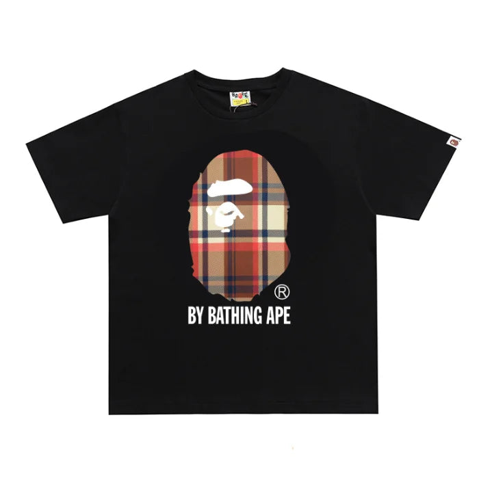 2026 1:1 High Version Letter Printing Bathing Ape Shirt Fashion Designer Hot Sell T-Shirt Men Printed Bapees Trendy T Shirt