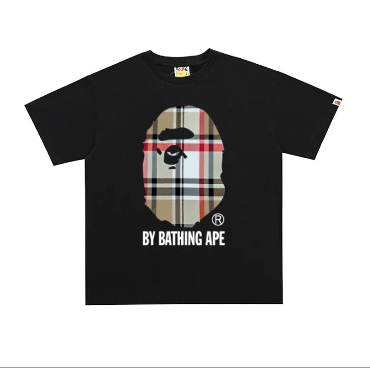 2026 1:1 High Version Letter Printing Bathing Ape Shirt Fashion Designer Hot Sell T-Shirt Men Printed Bapees Trendy T Shirt