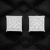 2026 New Hip Hop Jewelry Men's Brilliant Cut IGI Certified Moissanite Earrings Pass Diamond Tester Solid 925 Silver Earrings